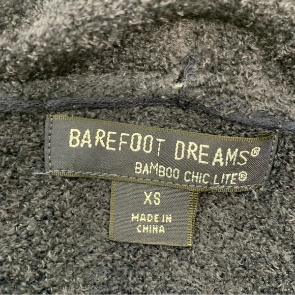 Barefoot Dreams‎ Cardigan XS  Bamboo Chic Lite Open Sweater - Picture 9 of 13